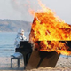 Illustration for article titled And Now, a Musical Interlude with Burning Piano Man